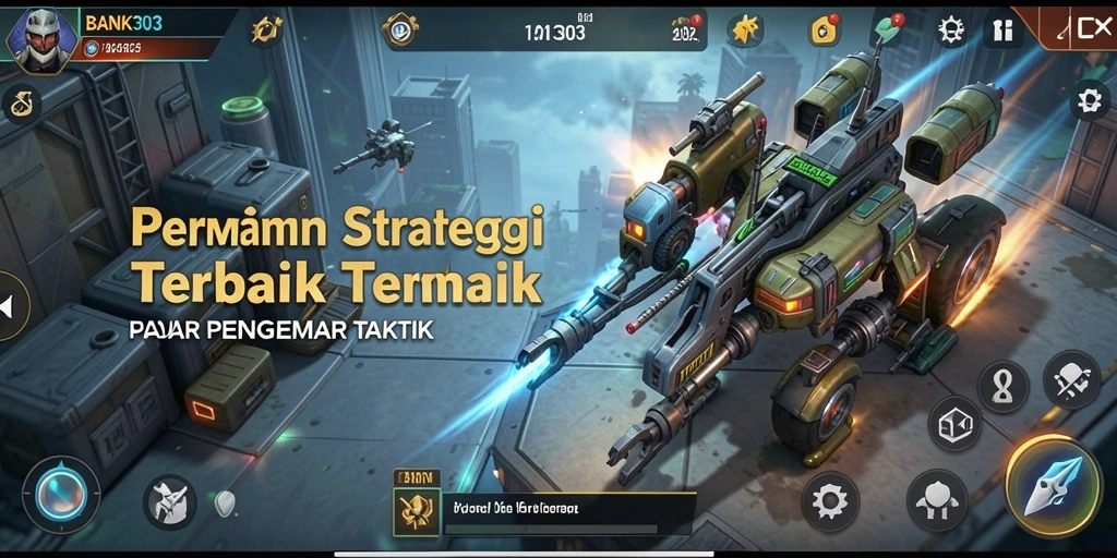 Tampilan gameplay BANK303 yang penuh aksi dan strategi mendebarkan.