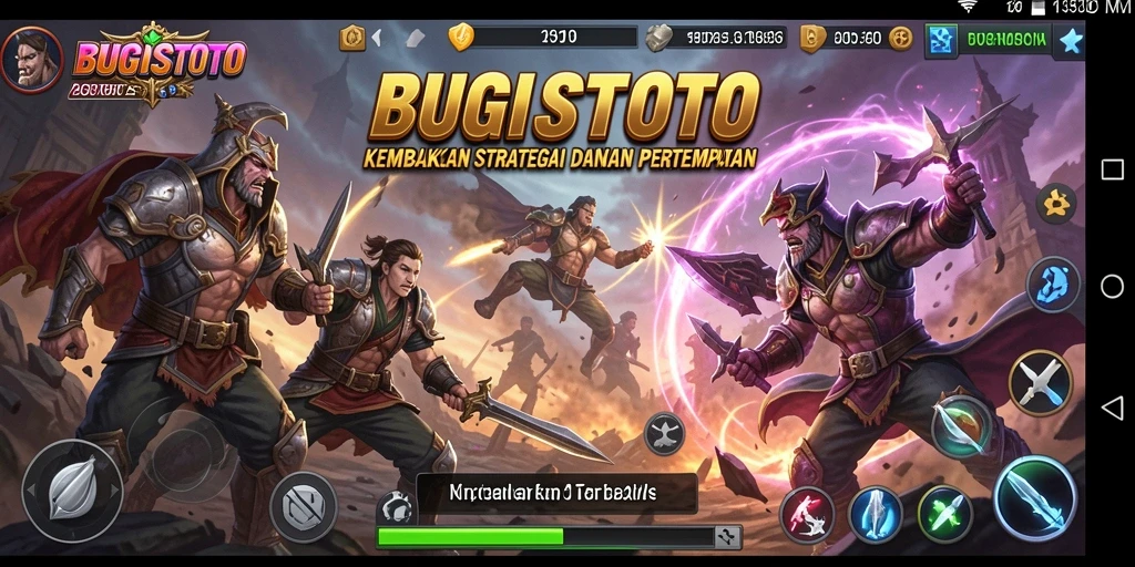 Tangkapan layar dari gameplay seru BUGISTOTO dengan aksi menegangkan.
