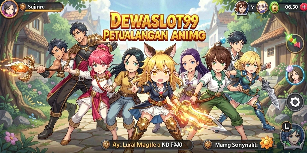 Tampilan gameplay yang seru dan penuh warna dalam DEWASLOT99.