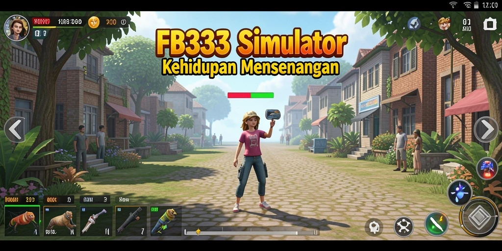 Tampilan gameplay FB333 yang menarik dan penuh warna.