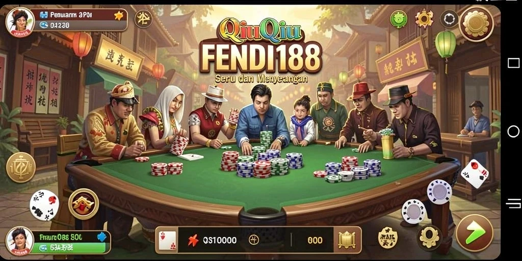 Gameplay QiuQiu yang menarik dari FENDI188.