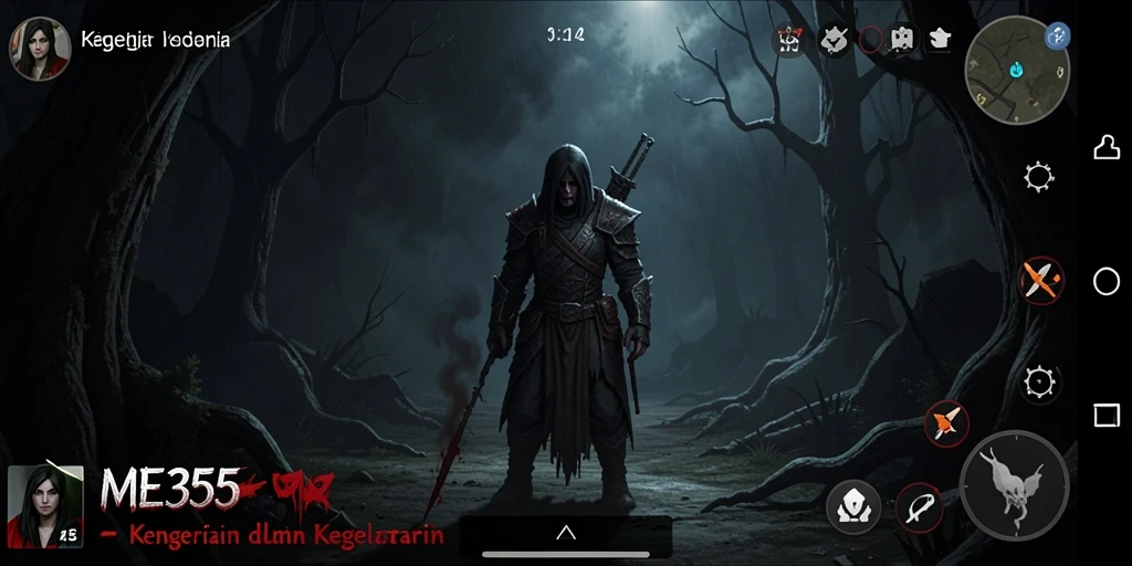Gameplay menegangkan di dunia kegelapan