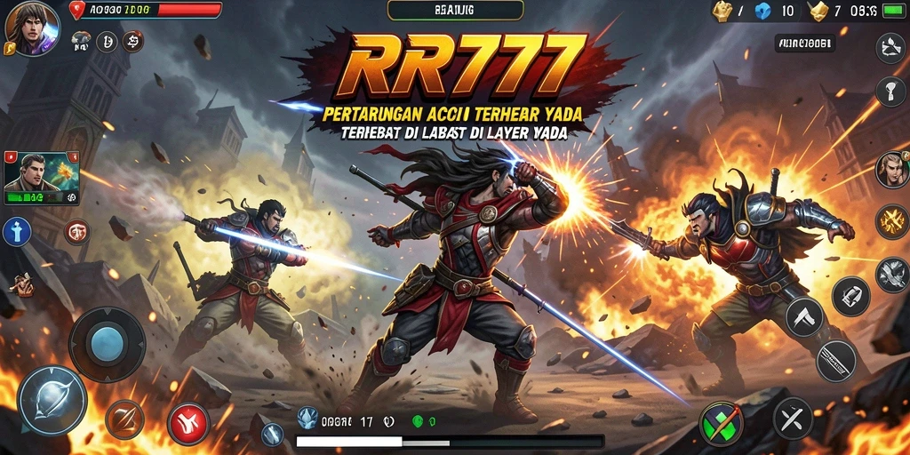Screenshot gameplay RR777 yang menampilkan aksi mendebarkan.