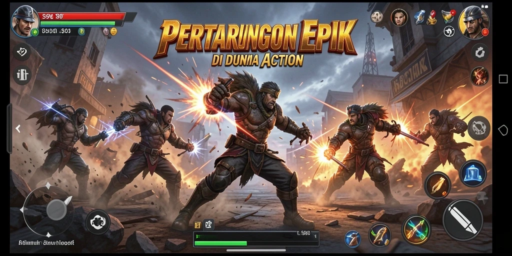 Tampilkan aksi seru dalam gameplay S80 yang penuh tantangan.