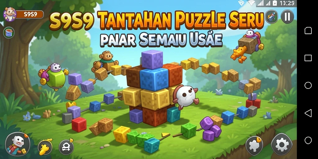 Tampilan gameplay S9S9 yang menarik dan penuh tantangan.